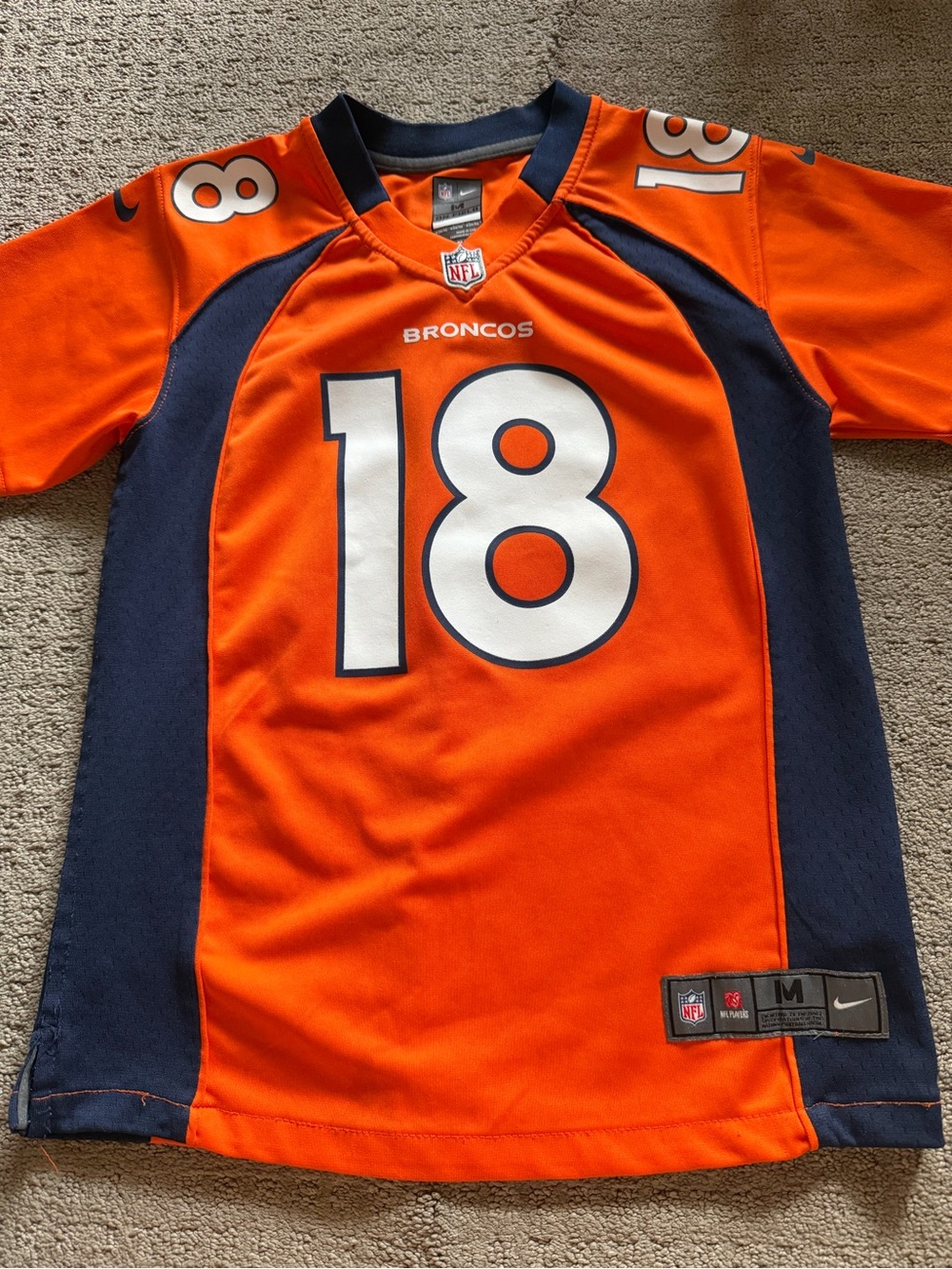 Nike Denver Broncos #18 Manning Jersey